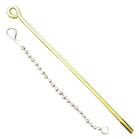 LARSEN SUPPLY CO Larsen Supply 04-3527 Toilet Tank Ball Lift Wire And Chain - Solid Brass 659633
